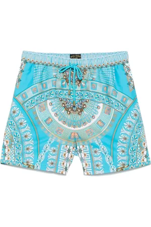 Camilla Temple of Light swim shorts