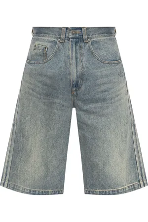 adidas Wide-leg denim shorts
