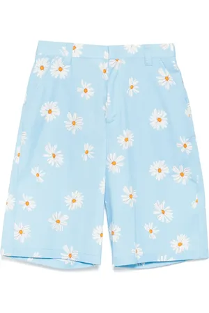 Moschino Printed knee-length shorts