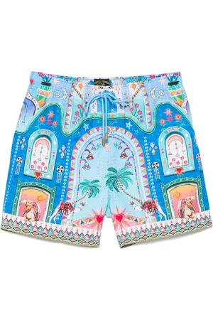 Camilla A Painted Village swim shorts