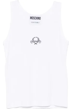 Moschino Relaxed fit crew neck vest