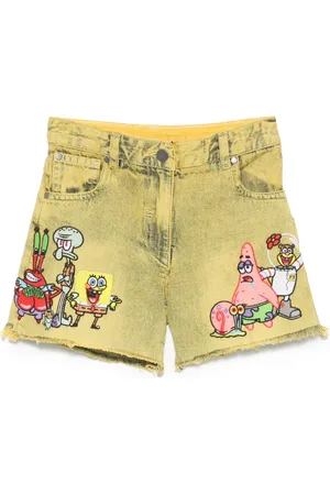 Stella McCartney X SpongeBob SquarePants denim shorts
