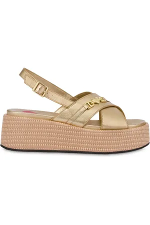 Moschino Leather sandals