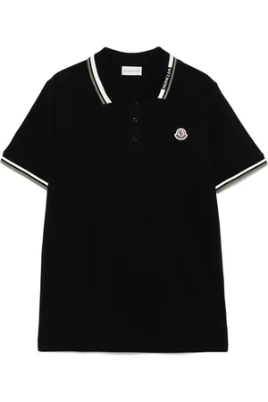 Moncler Piqu?? cotton polo shirt