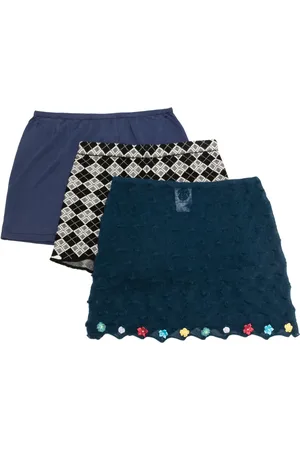 YANYAN KNITS Knitted skirt set