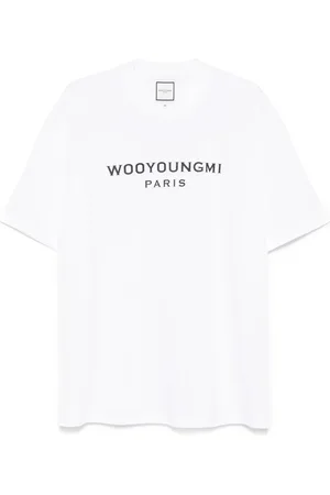 WOOYOUNGMI Logo-print cotton T-shirt