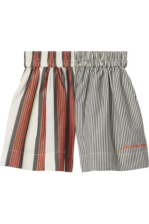 Burberry Striped cotton shorts
