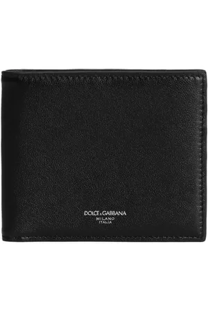 Dolce & Gabbana Logo-print leather wallet