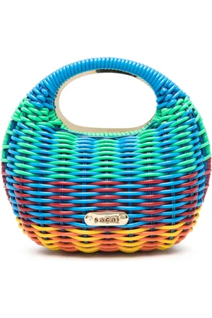 SACAI Round tote bag