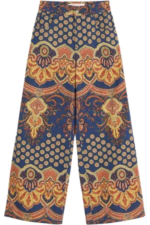 VALENTINO GARAVANI Paisley-print jeans