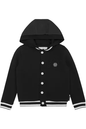 Philipp Plein Hooded bomber jacket