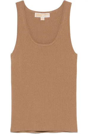 Michael Kors Ribbed-knit tank top