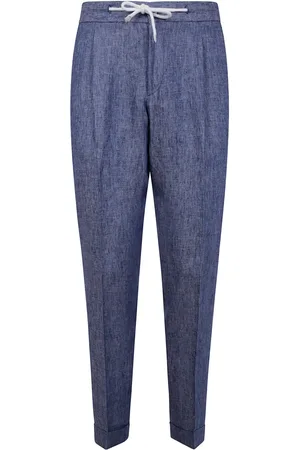 BARBA Drawstring trousers