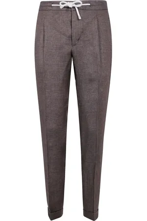 BARBA Drawstring trousers