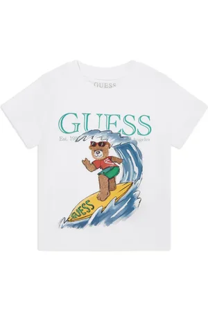 Guess Printed cotton t-shirt