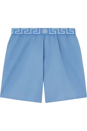 VERSACE Greca Border swim shorts