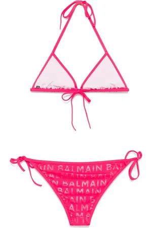 Balmain Logo-print bikini