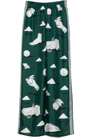 Casablanca Twill silk trousers