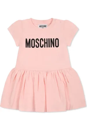 Moschino Logo-print cotton dress