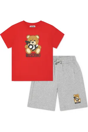 Moschino Logo-print shorts set