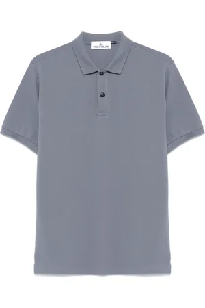 Stone Island Compass-motif polo shirt