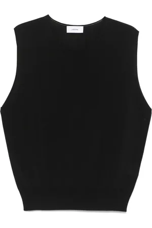 LARDINI Fine-knit vest
