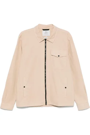 Woolrich Gabardine-weave overshirt