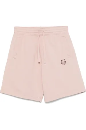 Maison Kitsuné Bold Fox Head-patch shorts