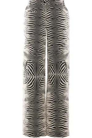 Roberto Cavalli Tigress-print trousers