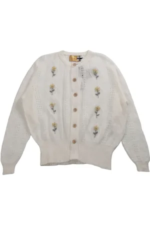 MAGLIANO Floral-embroidered cardigan