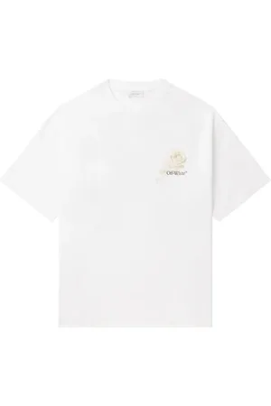 OFF-WHITE Roses Arrows-print T-shirt