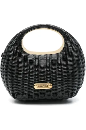 SACAI Logo-plaque mini bag