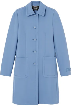 VERSACE Single-breasted A-line coat