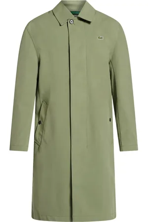 Lacoste Water-repellent windproof trench coat