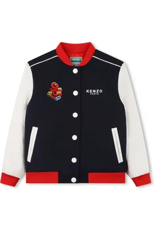 Kenzo Embroidered-logo bomber jacket