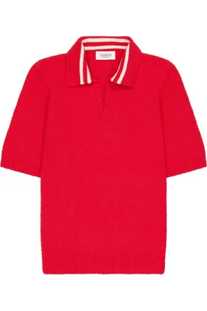 LANEUS Knitted polo shirt