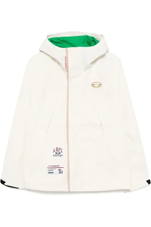 A Bathing Ape Logo-patch jacket