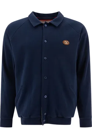 VALENTINO GARAVANI Logo-patch cardigan