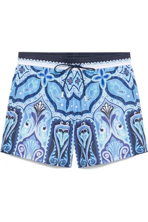 Etro Paisley-print swim shorts