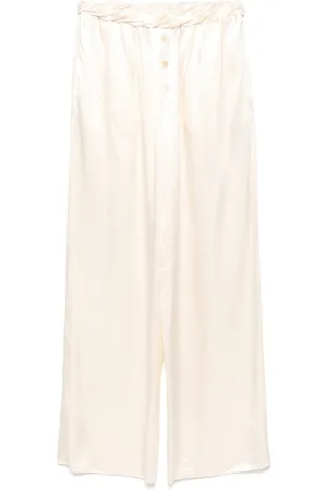 Salvatore Ferragamo Satin trousers