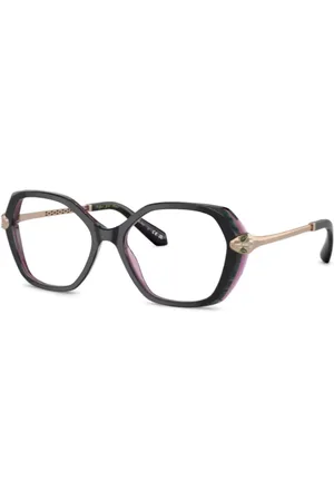 Bvlgari Vista geometric-frame glasses
