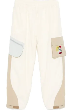 KIDSUPER STUDIOS Logo-patch trousers