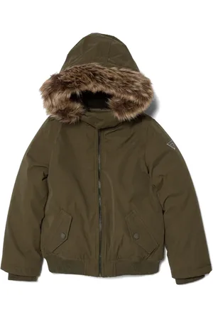 Guess Logo-appliqu?? jacket