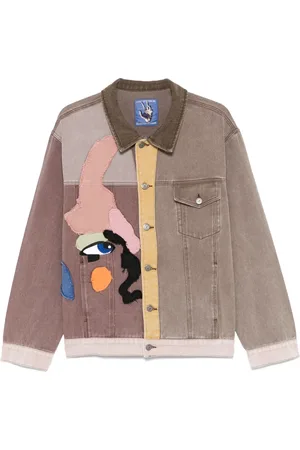 KIDSUPER STUDIOS Patchwork-face jacket