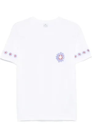 Paul Smith PS Daisy-embroidered T-shirt