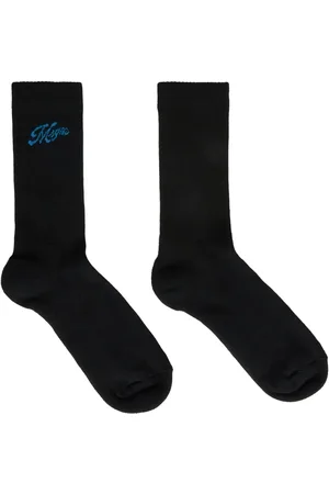 Msgm Logo-intarsia socks