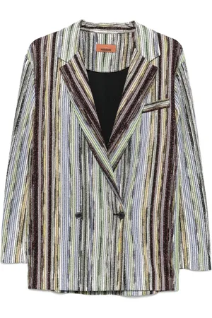 Missoni Striped lam?? blazer