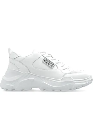VERSACE Logo-patch sneakers