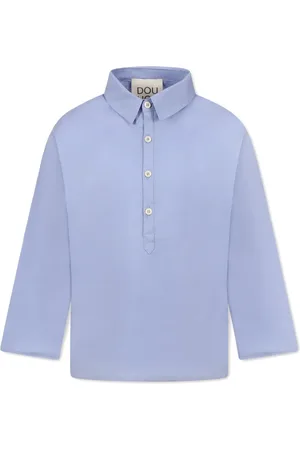 DOUUOD KIDS Half-button down shirt