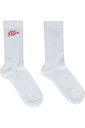 Msgm Intarsia-knit socks